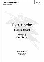 Esta Noche SATB choral sheet music cover Thumbnail